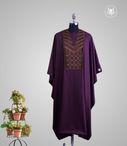 Cashmere senator Agbada design