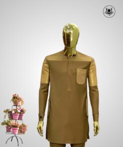 Plain long sleeve kaftan design