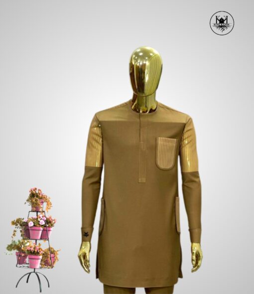 Plain long sleeve kaftan design