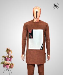 Plain long sleeve kaftan design